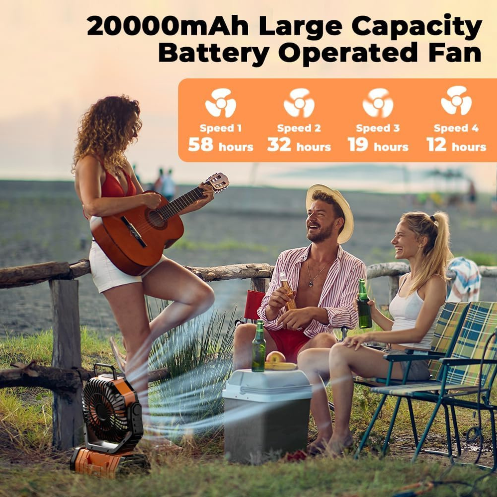 CampBreeze Fan Light