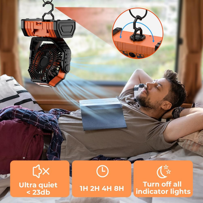 CampBreeze Fan Light