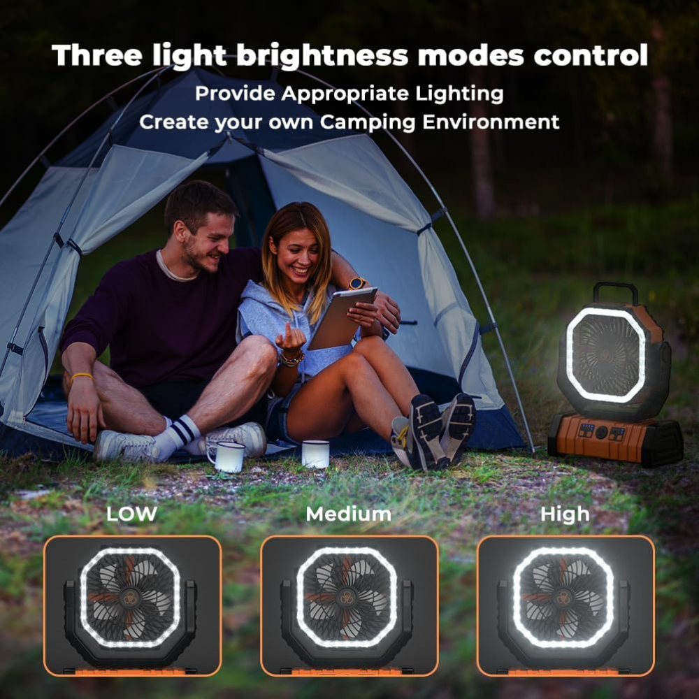 CampBreeze Fan Light