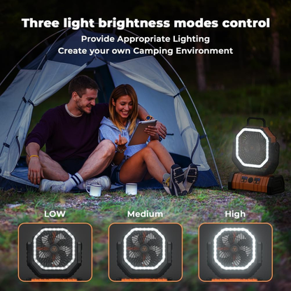 CampBreeze Fan Light